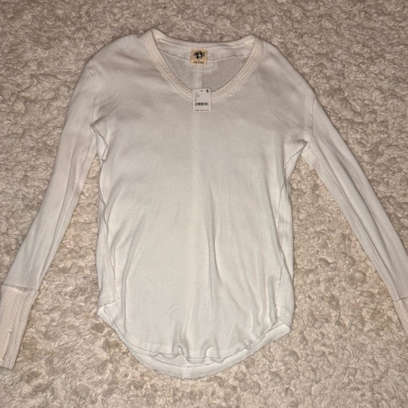 Free people timeless white Knit Sweater - Picture 4 of 11